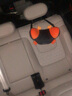 CICIDO夕多兒童型汽車(chē)安全抱枕車(chē)睡枕車(chē)載后排保護側睡枕寶寶車(chē)上睡覺(jué)神器 【童趣螃蟹】 落日橙-勇士款 曬單實(shí)拍圖