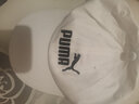彪馬（PUMA）帽子男帽女帽 夏季戶(hù)外透氣遮陽(yáng)帽棒球帽休閑帽運動(dòng)帽潮鴨舌帽 彪馬白-字母logo 均碼 曬單實(shí)拍圖