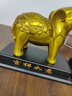 天祥緣黃銅大象擺件一對(duì)銅象招客廳玄關(guān)財(cái)吸水象銅制大號(hào)鼻子朝天銅大象 15號(hào)新款福財(cái)對(duì)象一對(duì) 曬單實(shí)拍圖