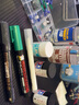 郡士馬克筆噴槍噴筆高達(dá)軍模上色馬克筆氣罐噴筆套裝 GMA01 套裝 曬單實(shí)拍圖