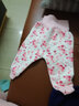 寶然嬰兒套裝衣服保暖內(nèi)衣套裝女寶寶秋季夾棉高腰護(hù)肚家居服睡衣秋裝 2998護(hù)肚櫻花粉色 66cm 曬單實拍圖