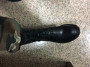 斯?jié)蔂枺⊿izer）男靴冬季加絨保暖馬丁靴男高幫潮百搭靴子男英倫風(fēng)拉鏈男士工裝靴 黑色【四季款】 38【標(biāo)準(zhǔn)皮鞋碼】 曬單實(shí)拍圖