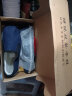 布舍元 传统千层底一脚蹬懒人休闲男士低帮中老年老北京布鞋子 蓝色46 实拍图