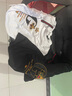 帛延 潮牌絲光棉短袖T恤男夏季新款小蜜蜂刺繡亮片半袖體恤修身上衣潮 白色 XL 曬單實拍圖