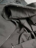 BODYDREAM重磅破洞衛(wèi)衣外套男春秋拉鏈開(kāi)衫連帽情侶裝潮休閑帽衫 黑色 2XL 曬單實(shí)拍圖