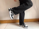 Langyanxuan女鞋夏季2025新款鞋子女休閑運(yùn)動(dòng)百搭板鞋女潮學(xué)生鞋黑白熊貓鞋女 D-1黑色 37 (235mm) 曬單實(shí)拍圖