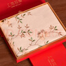 天絲巾畫(huà)羊毛披肩國風(fēng)刺繡圍巾女秋冬款兩用冬天保暖圍脖空調房辦公室披風(fēng) 羅蔓米色 曬單實(shí)拍圖