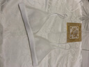 Claesen's七夕禮物真絲內(nèi)衣女桑蠶絲法式三角杯夏薄款小胸性感美背透氣文胸 云母白 M (適合70C/75AA/75A/75B) 曬單實(shí)拍圖