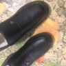 洛希誠品羊毛棉鞋男雪地靴加絨加厚中老年牛皮高幫棉靴爸爸鞋保暖棉皮鞋防滑軟底老人鞋冬鞋大碼46防水皮鞋 2811【黑色】真皮羊毛 38 曬單實拍圖
