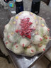 尊禾緣花餑餑山東饅頭蒸壽桃福如東海生日蛋糕老人祝壽過壽禮品 10斤白雙層壽桃 曬單實(shí)拍圖
