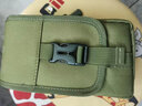 暢印簡(jiǎn)約7吋手機包穿皮帶男士腰間挎包耐磨工地腰包簡(jiǎn)單豎款掛包 綠色 曬單實(shí)拍圖