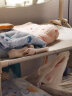 童泰秋冬婴儿衣服新生儿夹棉连体衣0-6个月宝宝哈衣 蓝色丨A款 59cm 实拍图