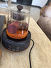 borun HOME 加厚耐高溫玻璃茶壺蒸煮一體噴淋煮茶器側把大容量泡茶養生燒水壺自動(dòng)保溫電陶爐茶具 花梨木蒸煮壺+智能黑色爐 曬單實(shí)拍圖