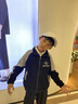 G.DUCKKIDS童裝男童外套春秋裝2022新款6-12歲中大童韓版秋冬棒球服兒童 黑色【春秋款】 150尺碼11~12歲【140-150cm】 曬單實(shí)拍圖