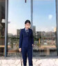 艾妃琳西服套裝氣質(zhì)女神范高端前臺工作裝女工作服酒店前臺高端職業(yè)正裝 西裝+褲子 L建議110-120斤 曬單實(shí)拍圖