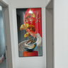 潤(rùn)華年入戶玄關(guān)裝飾畫(huà)客廳豎版晶瓷畫(huà)走廊掛畫(huà)輕奢高檔現(xiàn)代簡(jiǎn)約過(guò)道壁畫(huà) 好運(yùn)連連-8 80*160cm晶瓷平面 曬單實(shí)拍圖