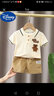 G.DUCKKIDS男童夏裝套裝2025新款1-3歲4兒童衣服夏季寶寶短袖兩件套裝 原創(chuàng)熊套裝 90 90 建議1-2歲建議75-85CM 曬單實拍圖