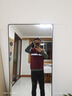 沃薩維（WOSAWE） 公路車(chē)騎行服秋冬抓絨保暖透氣防風(fēng)防潑水反光彈力騎行馬甲背心 武士-深紅色 保暖搖粒絨 XL (適合75-85公斤) 曬單實(shí)拍圖