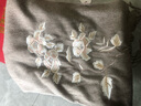 恒源祥刺繡披肩女純羊毛秋冬圍巾中國(guó)風(fēng)禮物送媽媽婆婆長(zhǎng)輩 曬單實(shí)拍圖