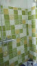 菲翔卫生间防水贴纸墙面翻新遮丑补洞防潮浴室厕所洗手间加厚自粘墙纸 绿色马赛克(加厚磨砂更耐用) 60cm宽X2米长 实拍图