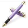 英雄（HERO）钢笔1520绒砂多彩细尖铱金钢笔/特细钢笔/美工笔 三合一 男女款办公礼品墨水礼盒套装 紫色 实拍图