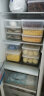 家の物语（KATEI STORY）日本进口冰柜冰箱冷冻室层速冻收纳盒整理神器储物保鲜盒子食品级 2L（三个装） 实拍图
