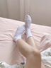莫代爾襪子女生夏季薄款冰冰襪透氣堆堆襪潮多巴胺夏天配jk裙涼感中筒襪 奶白+奶白+奶白+白色+白色 均碼 仙女百搭 曬單實(shí)拍圖