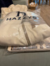 哈吉斯（HAZZYS）童裝男童外套秋新款兒童仿羊羔絨保暖休閑外套 奶油色 165 曬單實拍圖