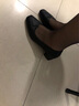 大東淺口鞋女2025新款休閑氣質方頭粗跟辦公室單鞋0008 黑色 39 曬單實拍圖