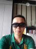 隆峰（Longfeng）近视偏光套镜 男女款上翻太阳眼镜 墨镜套镜夹片夜间开车驾驶镜 黑框绿片 实拍图