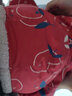 童泰兒童棉服冬季外套男女拜年衣服新年服TS34D531-DS紅色80cm 曬單實(shí)拍圖