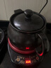 壺福（HF）陶瓷電燉鍋電砂鍋煲湯砂鍋全自動(dòng)家用預約煮粥燉湯鍋多功能養生鍋可明火砂鍋隔水燉分體式大容量 煲C印花（JS） 8.5L +底座 曬單實(shí)拍圖