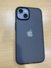 LIKGUS 適用蘋(píng)果14ProMax手機殼iPhone14保護套雙層氣囊防摔Plus半透明磨砂全包 黑色 iPhone 14 曬單實(shí)拍圖