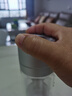 德國(guó)進(jìn)口品質(zhì)一鍵開蓋防摔高硼硅耐高溫玻璃杯鋼化玻璃防摔玻璃杯 雙層升級(jí)款銀色400ML杯套杯刷400 曬單實(shí)拍圖