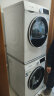 西门子iQ300 10+10kg洗烘套装 智能除渍强效除螨 滚筒洗衣机全自动 羽绒服烘 WG52A100AW+WQ53A2D00W 实拍图