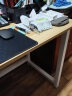 雅美乐大桌子电脑桌工作台居家学习桌家用简约成人学生书桌1.6米白色 实拍图