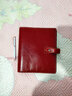 Filofax 英國進(jìn)口malden M5 A8 A7 A6 A5筆記本記事本真牛皮活頁(yè)本日程本日記本手帳本商務(wù)辦公讀書(shū)筆記本 A5大紅色028600 曬單實(shí)拍圖
