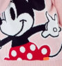 迪士尼寶寶（Disney Baby）迪士尼童裝兒童針織衫時(shí)尚米奇米妮圓領(lǐng)毛衣純棉 粉色米妮223S1778 100cm 曬單實(shí)拍圖