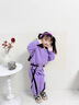 熙克賓威女童秋冬套裝2024新款加絨加厚女孩衣服兒童庫洛米女寶冬季三件裝 外套+褲子 130 曬單實拍圖