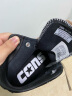 匡威（Converse）官方 专业AII Star男女高帮翻毛皮运动滑板鞋159573C 159573C/黑色 37.5 实拍图