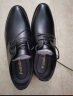 波图蕾斯皮鞋男士系带商务休闲鞋韩版潮流软面结婚正装鞋男 6633 黑色 44 实拍图