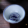 長物居 景德鎮(zhèn)瓷器餐具手繪青花瓷碗手工陶瓷飯碗湯碗家用手造餐飲具 荷花清雅 曬單實(shí)拍圖