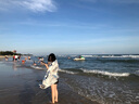 RORONOA 長絲巾女夏季薄大多功能夏天外搭海邊時尚防曬大披肩沙灘巾紗巾 帆船白色 曬單實拍圖