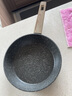 樂(lè )扣樂(lè )扣（LOCK&LOCK）煎鍋 不粘平底鍋家用牛排煎蛋電磁爐燃氣灶通用 Mypan系列24cm CAF2435E 曬單實(shí)拍圖