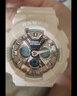 卡西歐（CASIO）BABY-G系列 防震防水LED照明運動(dòng)女士手表 BA-130-4ADR 曬單實(shí)拍圖