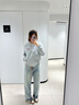 DXOT灰色美式小碎花連帽衛(wèi)衣女春秋冬2025年新款chic上衣開衫外套 圖片色 M 45-55kg 曬單實拍圖