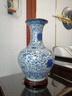 漢臻唐璽  HONZONTX景德鎮(zhèn)陶瓷器手繪花瓶擺件青花瓷仿古官窯裝飾擺件工藝品花瓶陶瓷 56cm 仿古官窯青花纏枝蓮賞瓶 高 曬單實拍圖