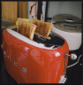 SMEG斯麦格 意大利复古烤面包机不锈钢 吐司机多士炉早餐 TSF01多色可选 魅惑红 实拍图