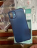 麥麥米適用iPhone 12手機殼蘋果12超薄透明磨砂保護套全包鏡頭微軟 蘋果12mini【5.4】透藍色 曬單實拍圖