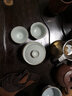陶圣居汝窯茶杯散裝 優(yōu)質(zhì)良品 汝窯杯紫砂品茗杯陶瓷功夫茶具配件 斗笠杯：55cc(單杯價(jià)，買(mǎi)5送1) 曬單實(shí)拍圖